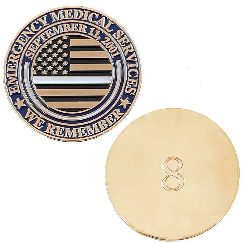 9/11 Memorial Challenge Coins