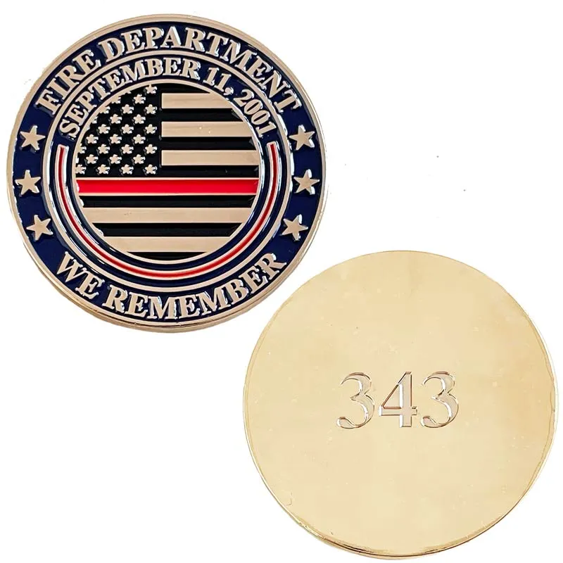 9/11 Memorial Challenge Coins