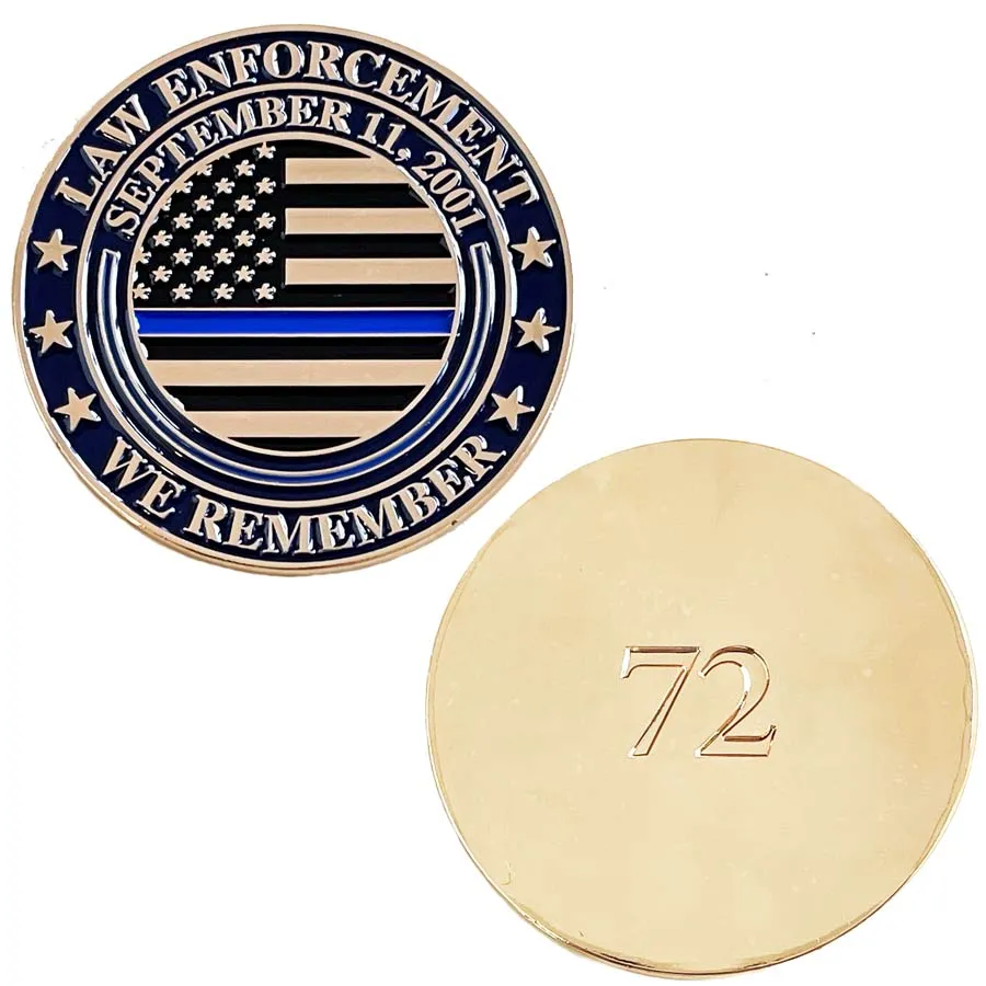 9/11 Memorial Challenge Coins