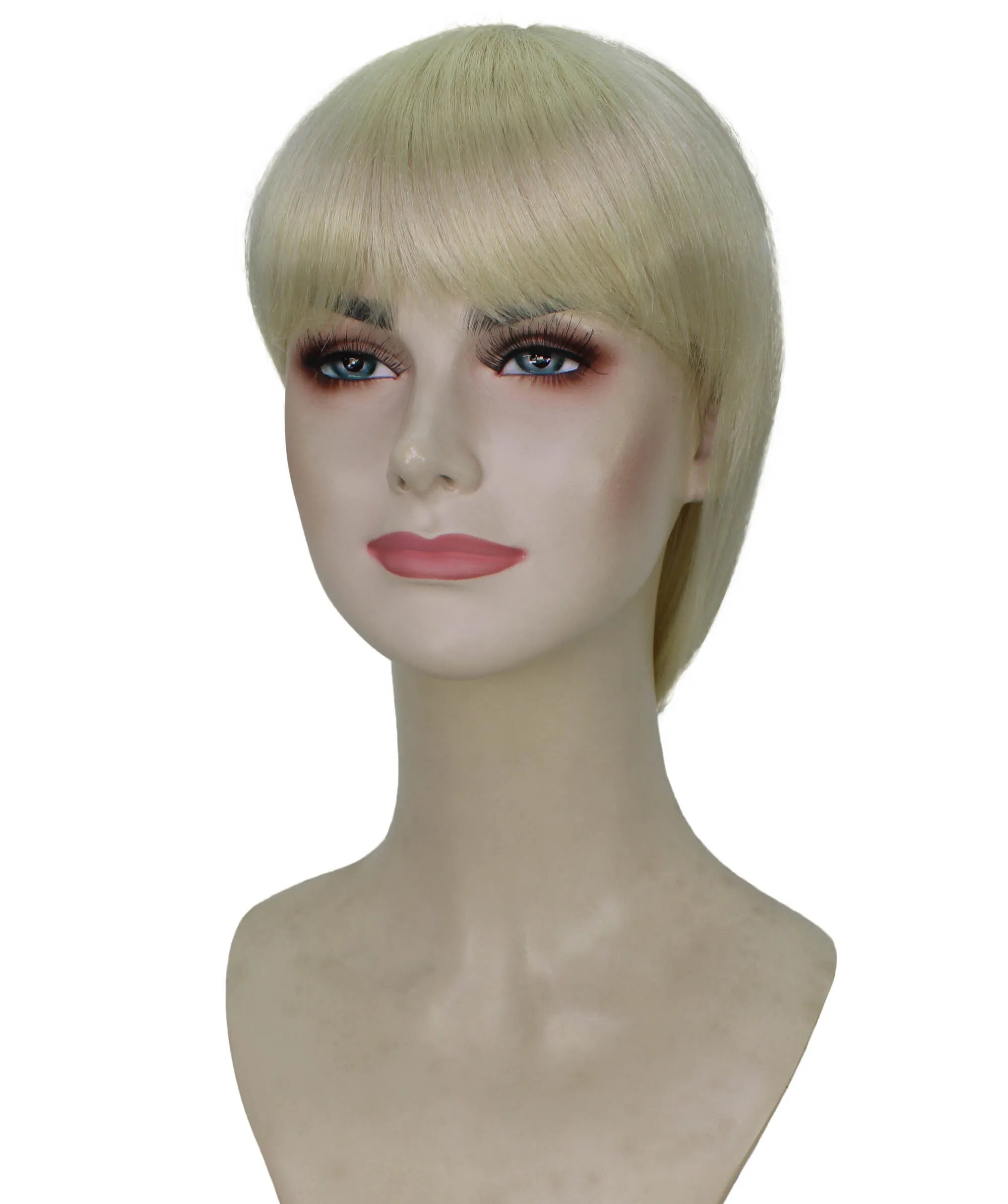 Adult Women's Blonde Fishtail Braided Ponytail Wig | Perfect for Cosplay | Flame-retardant Synthetic Fiber