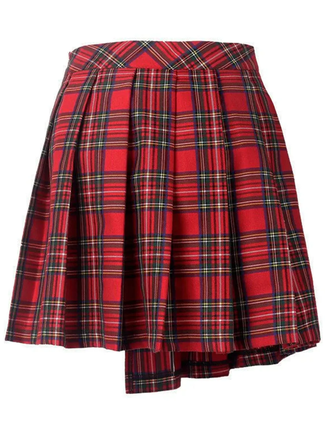 BABY PLAID MINI SKIRT