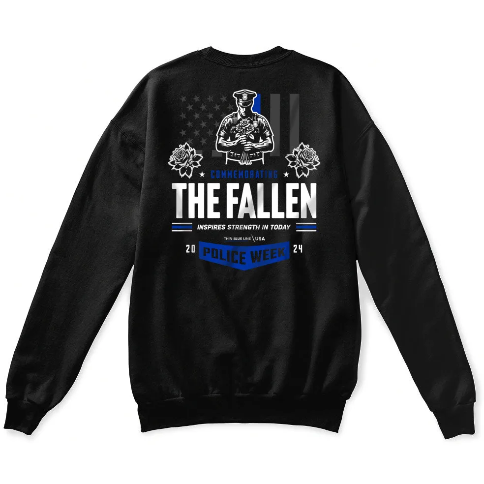 Crewneck Sweatshirt - Police Week 2024, Limited Edition