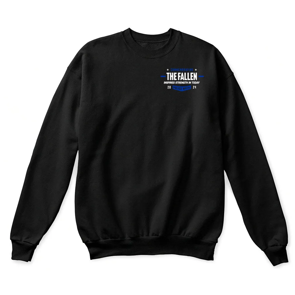 Crewneck Sweatshirt - Police Week 2024, Limited Edition