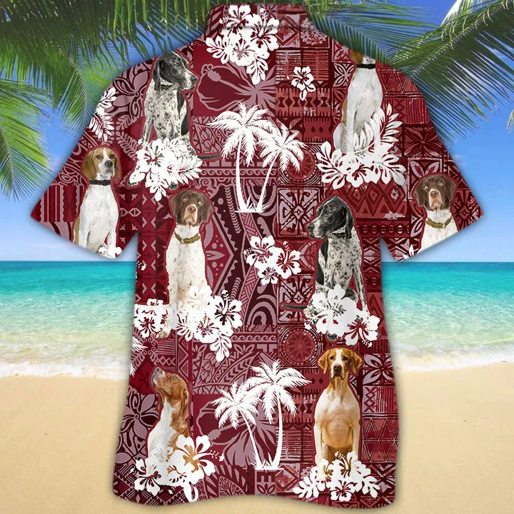 English Pointer Hawaiian Shirt, Coolspod Pet Hawaii Shirt, Dog Lover Gifts