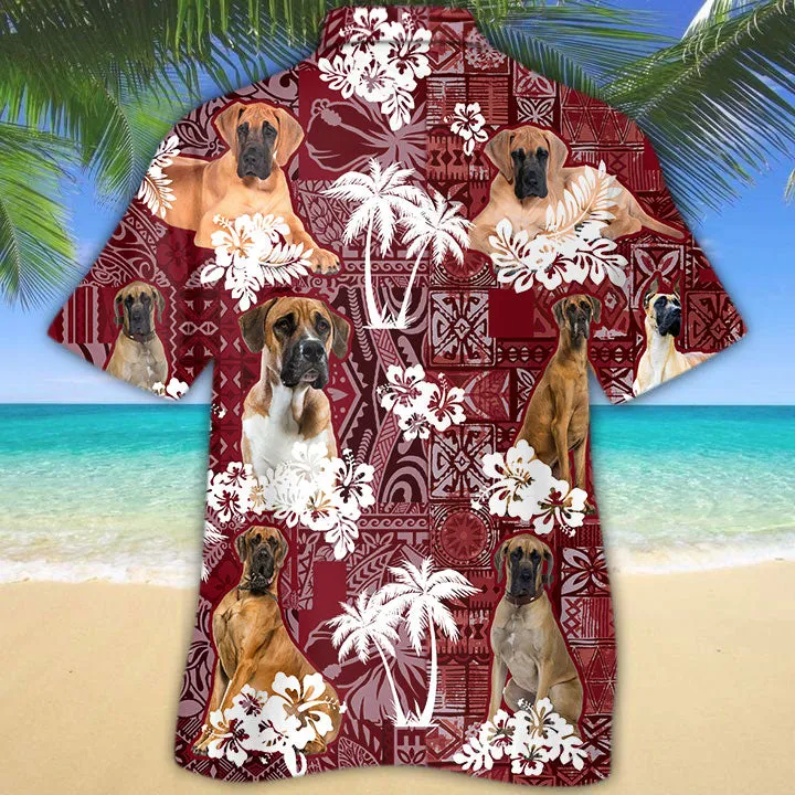 Great Dane 3 Hawaiian Shirt, Hawaiian Shirt For Dog Lovers