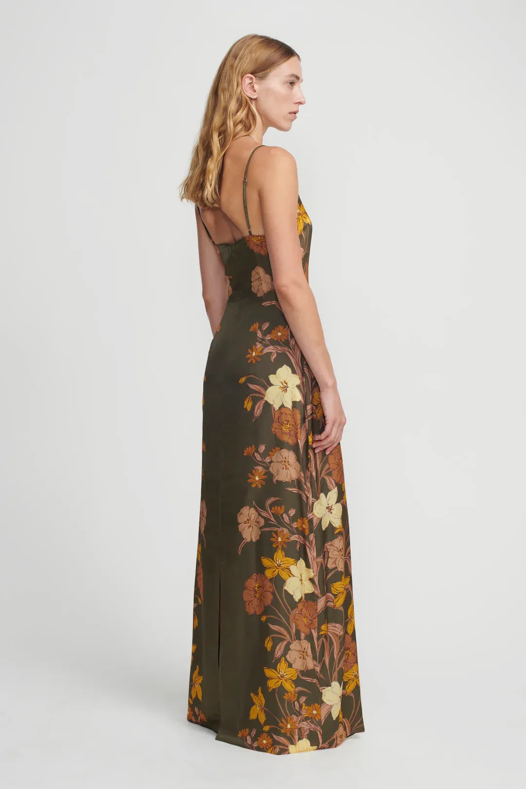 HANSEN & GRETEL - Peony Dress - Moss Floral