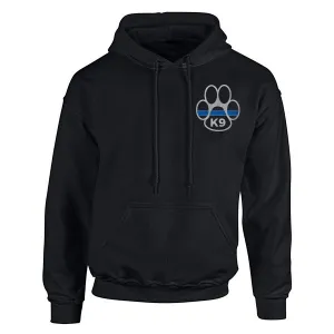 Hoodie Unisex - Paw Thin Blue Line