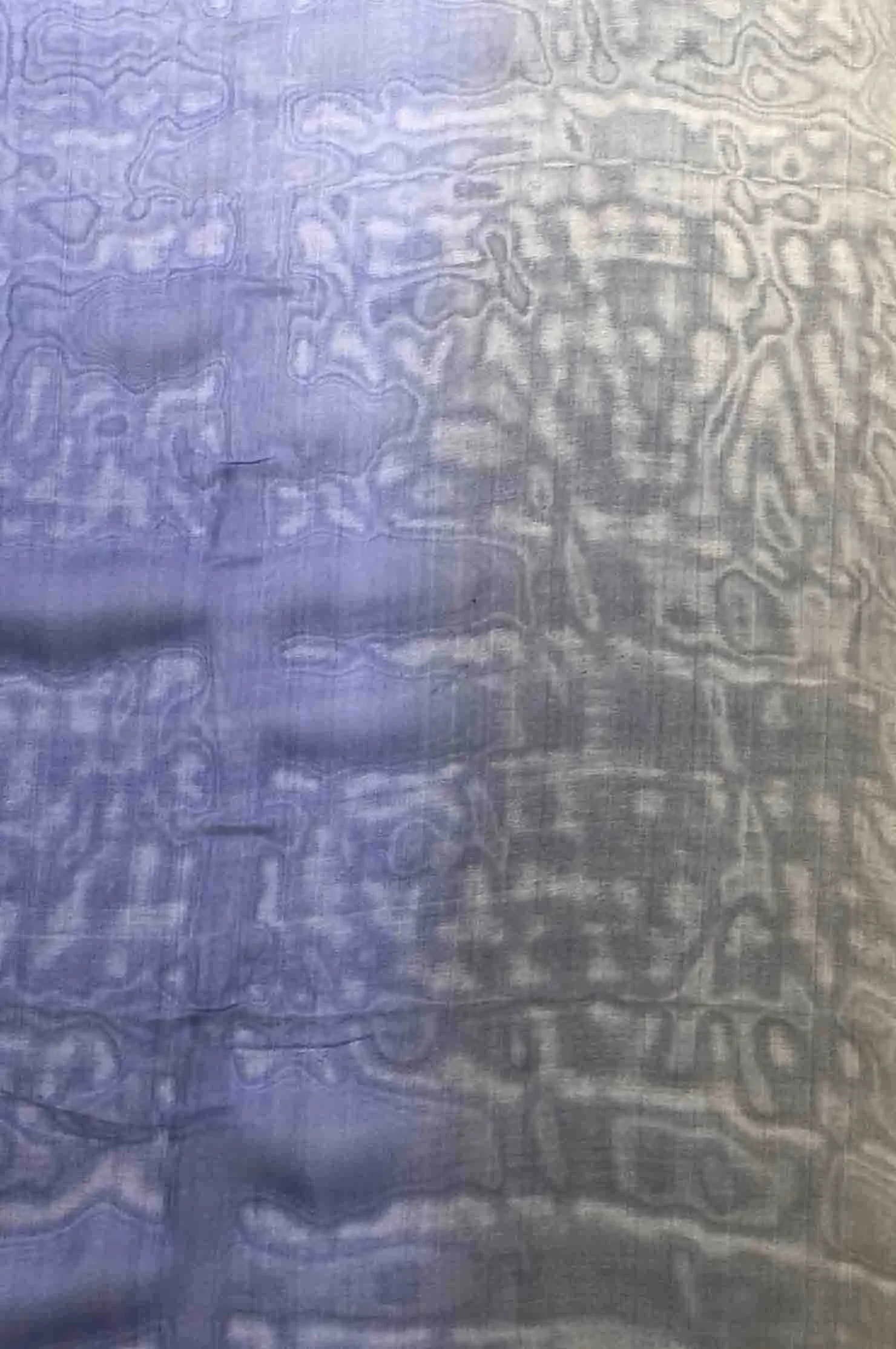 Ink Blue/Black Ombre Silk Chiffon 2D-1018/1 Fabric