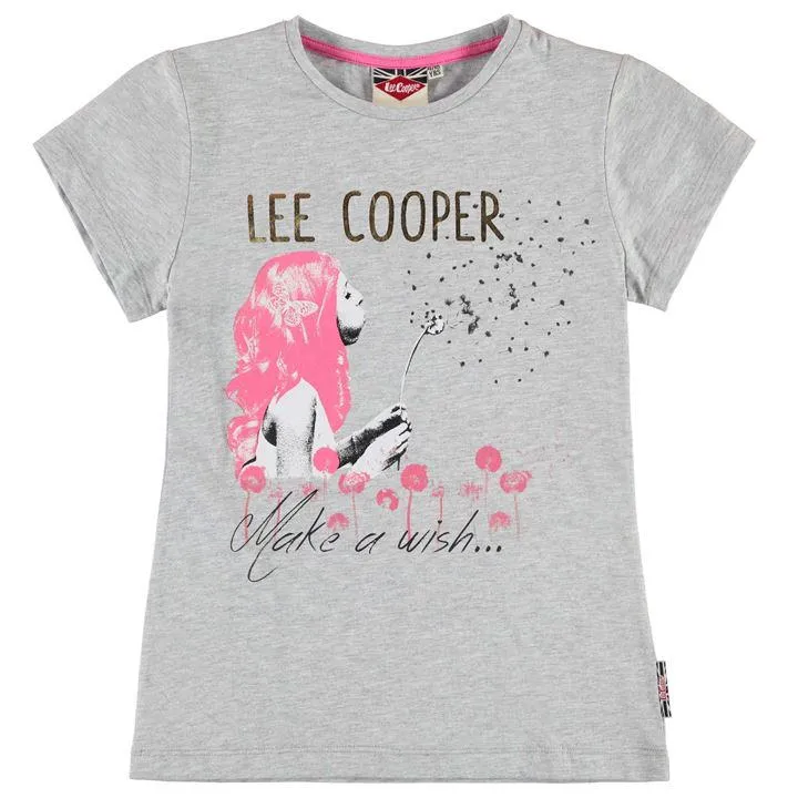 Lee Cooper Grey Marl Top