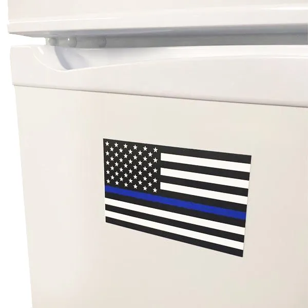 Magnet - Thin Blue Line American Flag