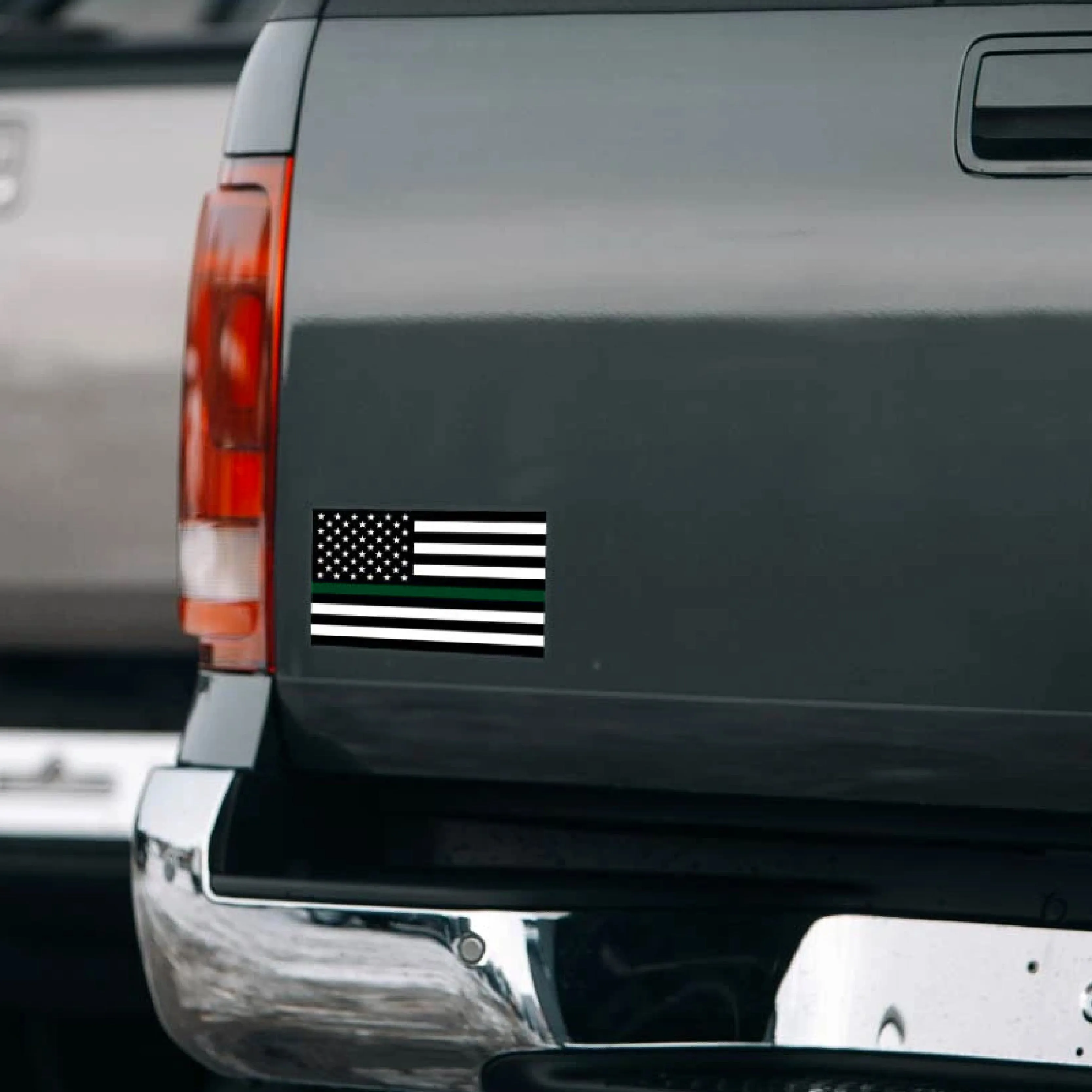 Magnet - Thin Green Line American Flag