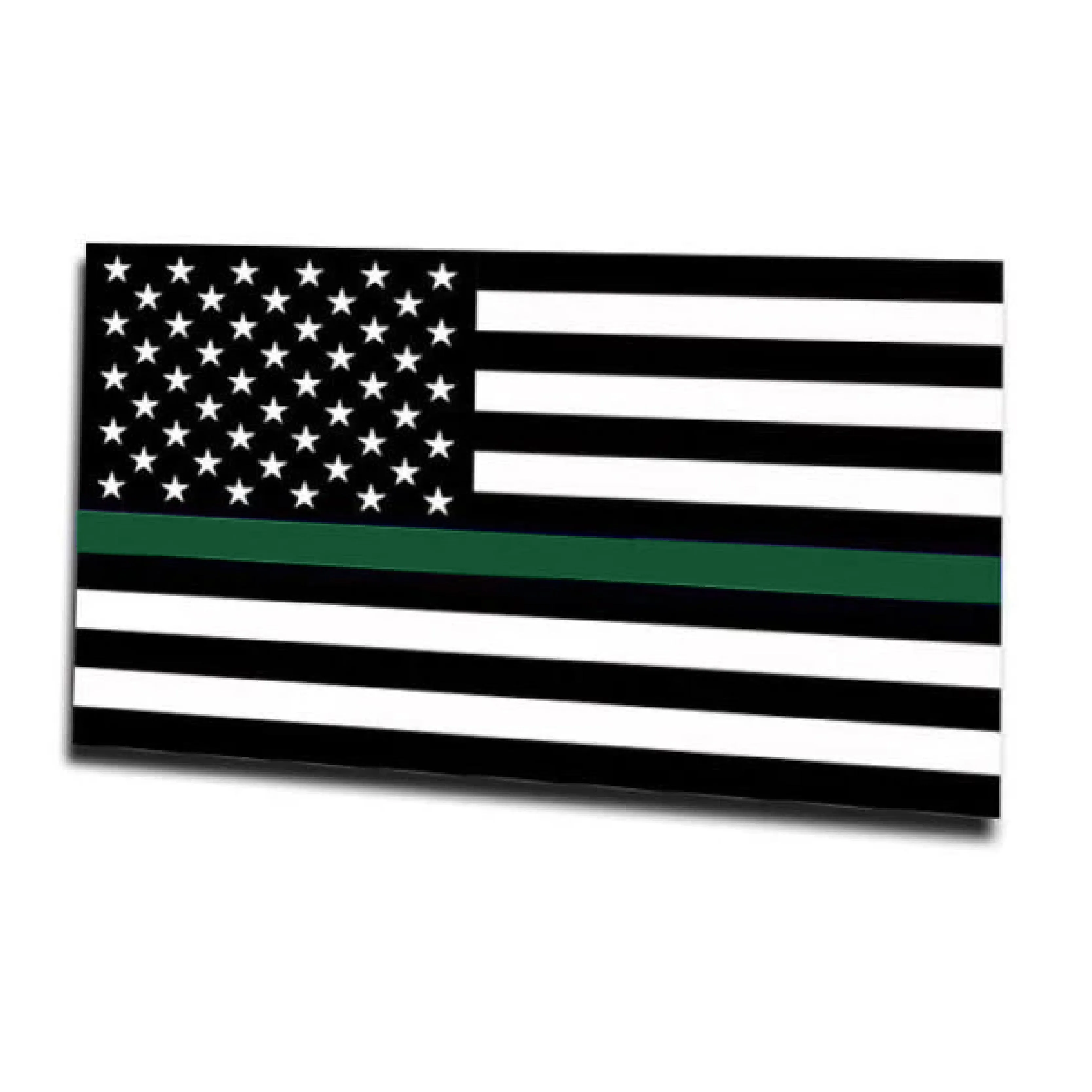 Magnet - Thin Green Line American Flag