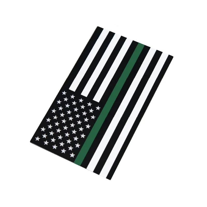 Magnet - Thin Green Line American Flag