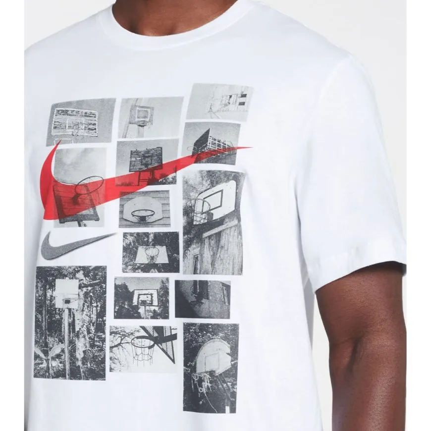 Nike One City Men Basketball T-Shirt White