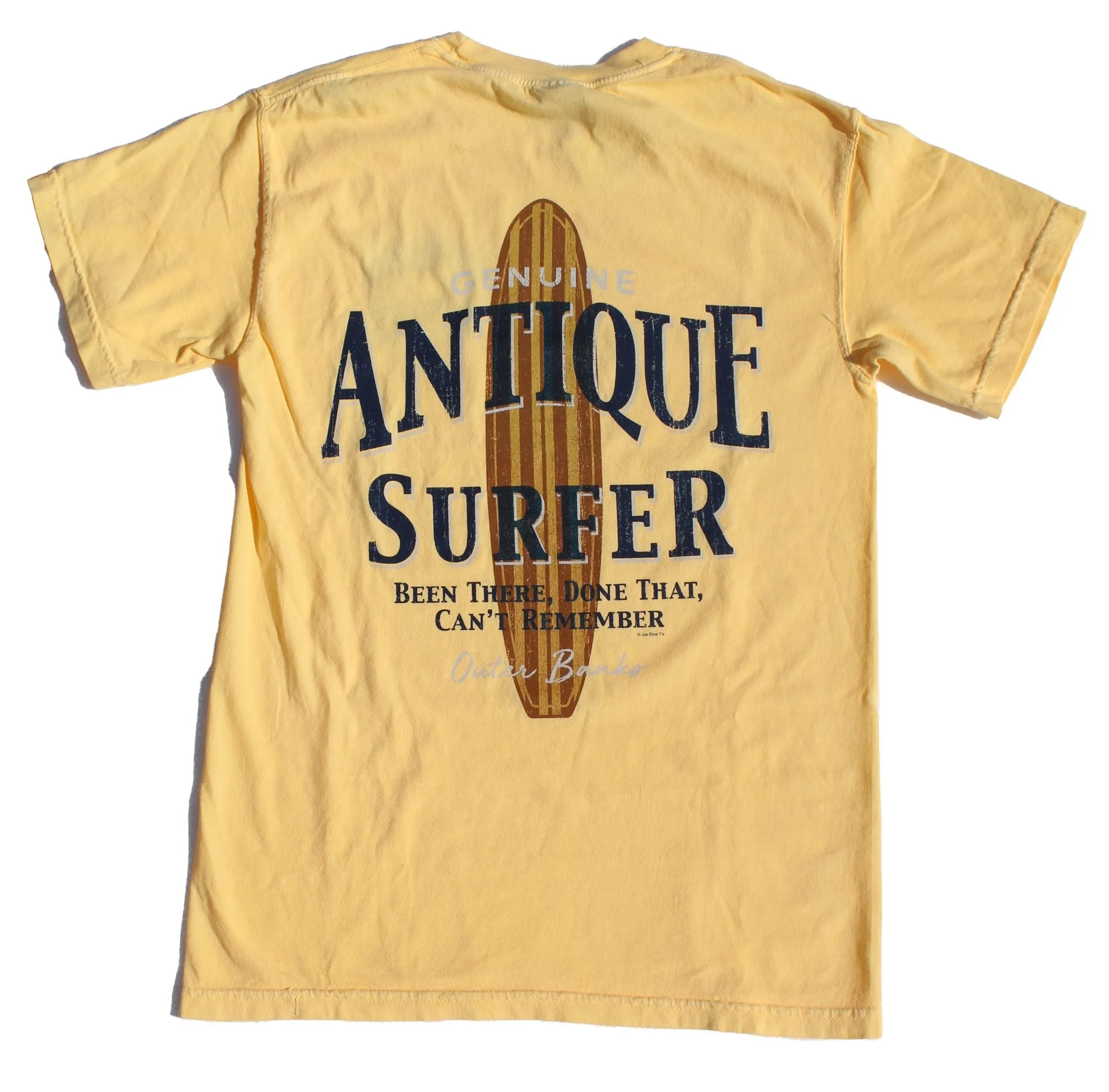 OUTER BANKS SURFER ANTIQUE SHORT SLEEVE SHIRT