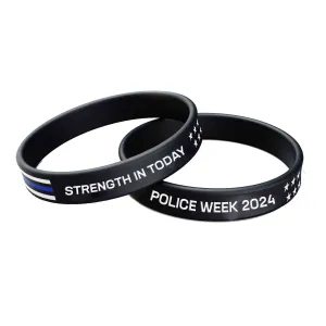 Police Week 2024 Silicone Bracelet - Limited Edition