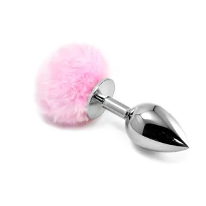 Pompon Metal Plug Large ( Silver )