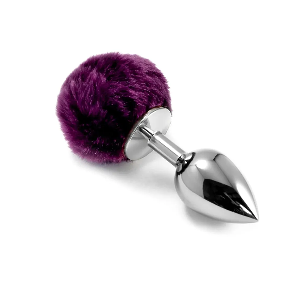 Pompon Metal Plug Small ( Silver )