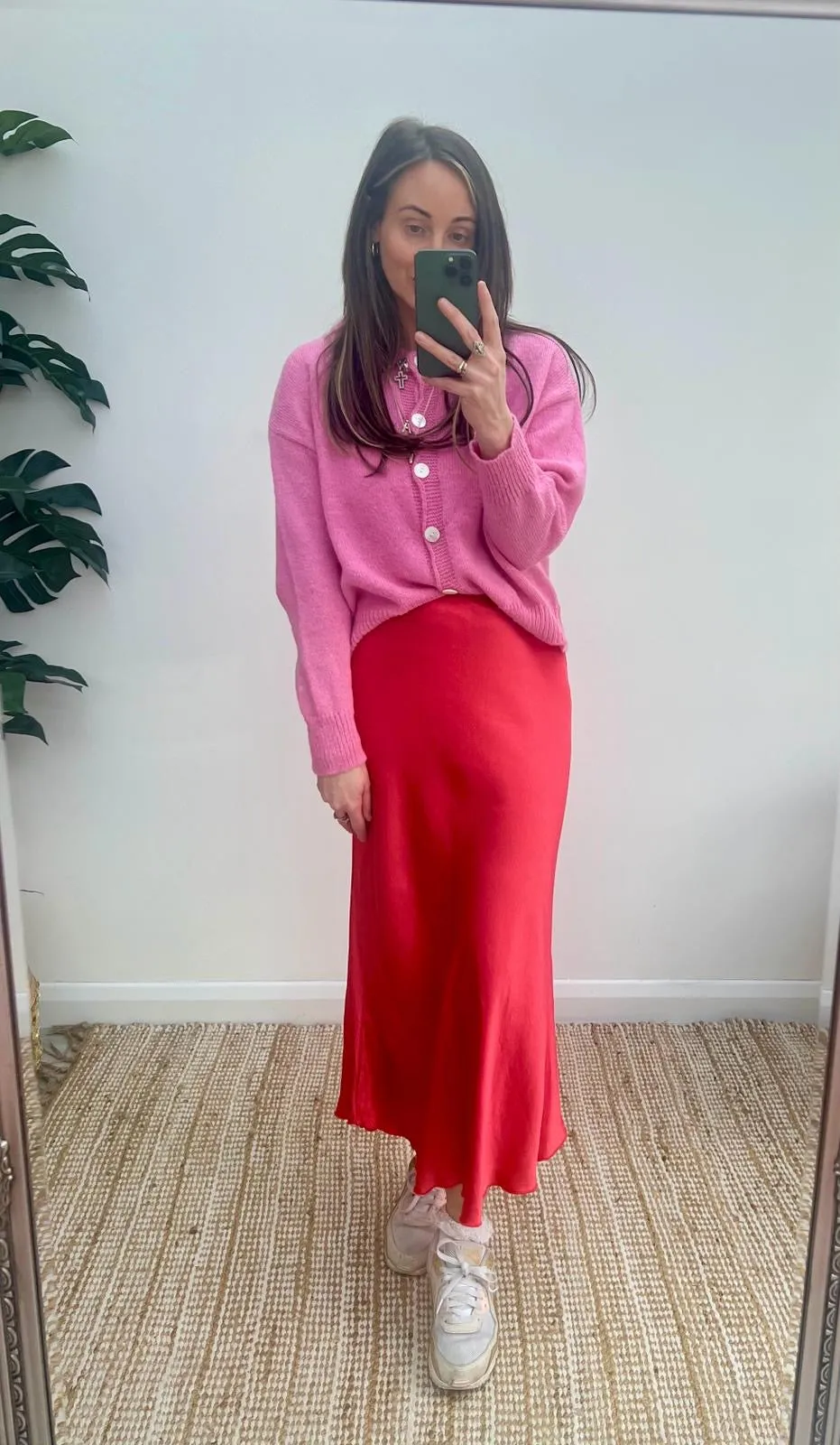 Satin Bias Cut Skirts