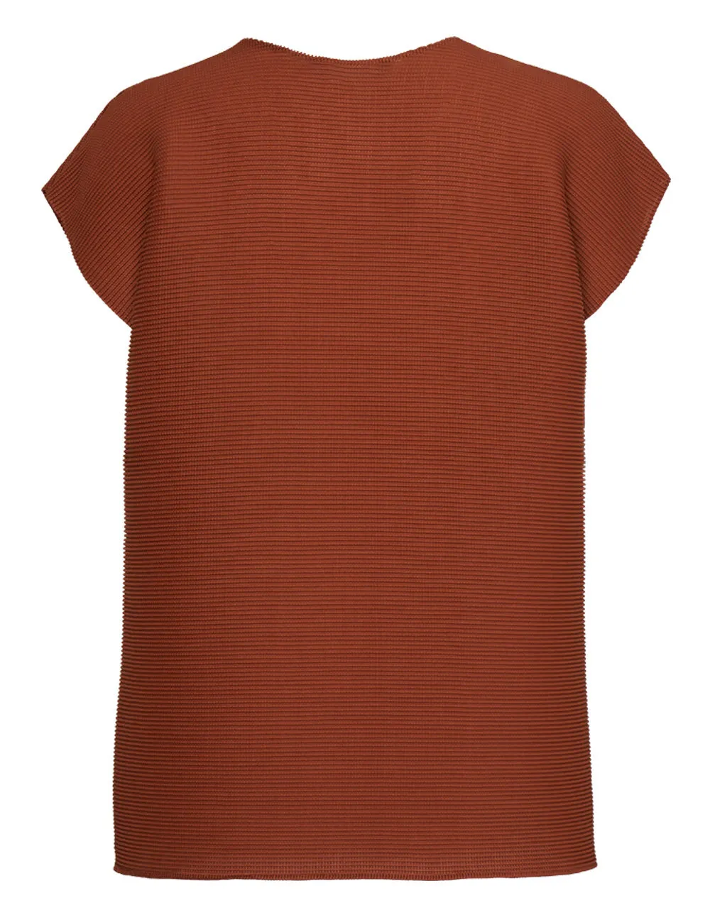 Square Stretch Pleats Top