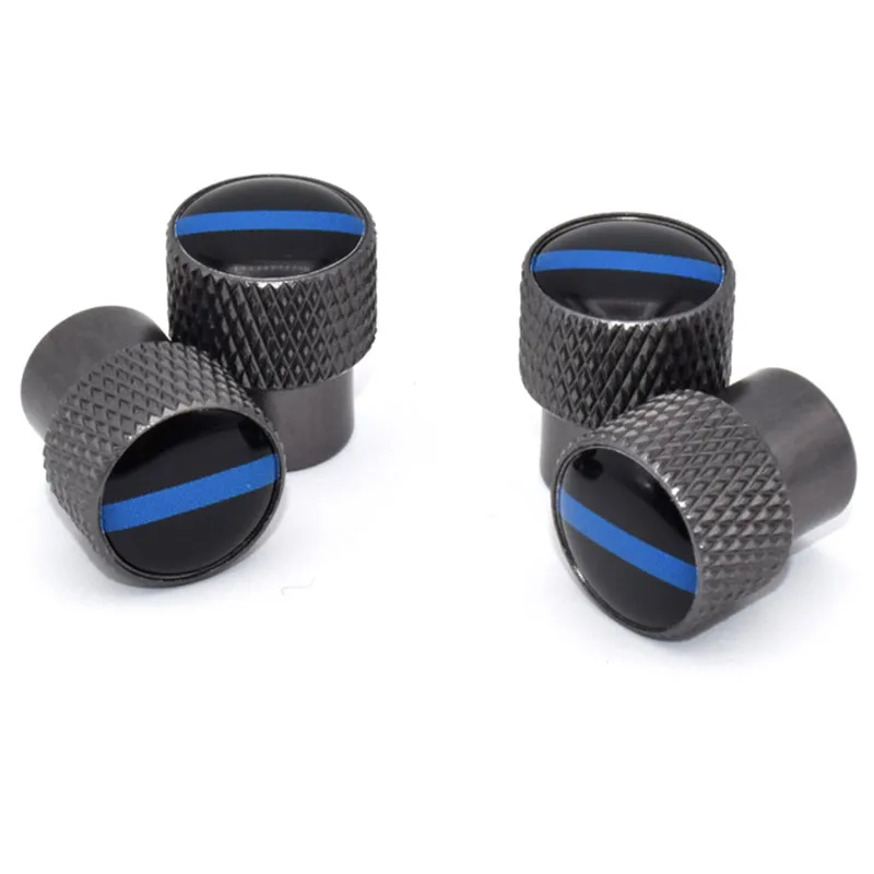 Thin Blue Line & Thin Red Line - Valve Caps