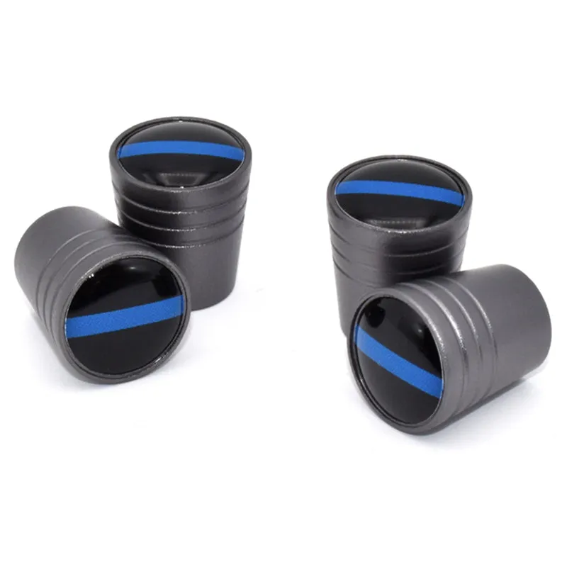 Thin Blue Line & Thin Red Line - Valve Caps