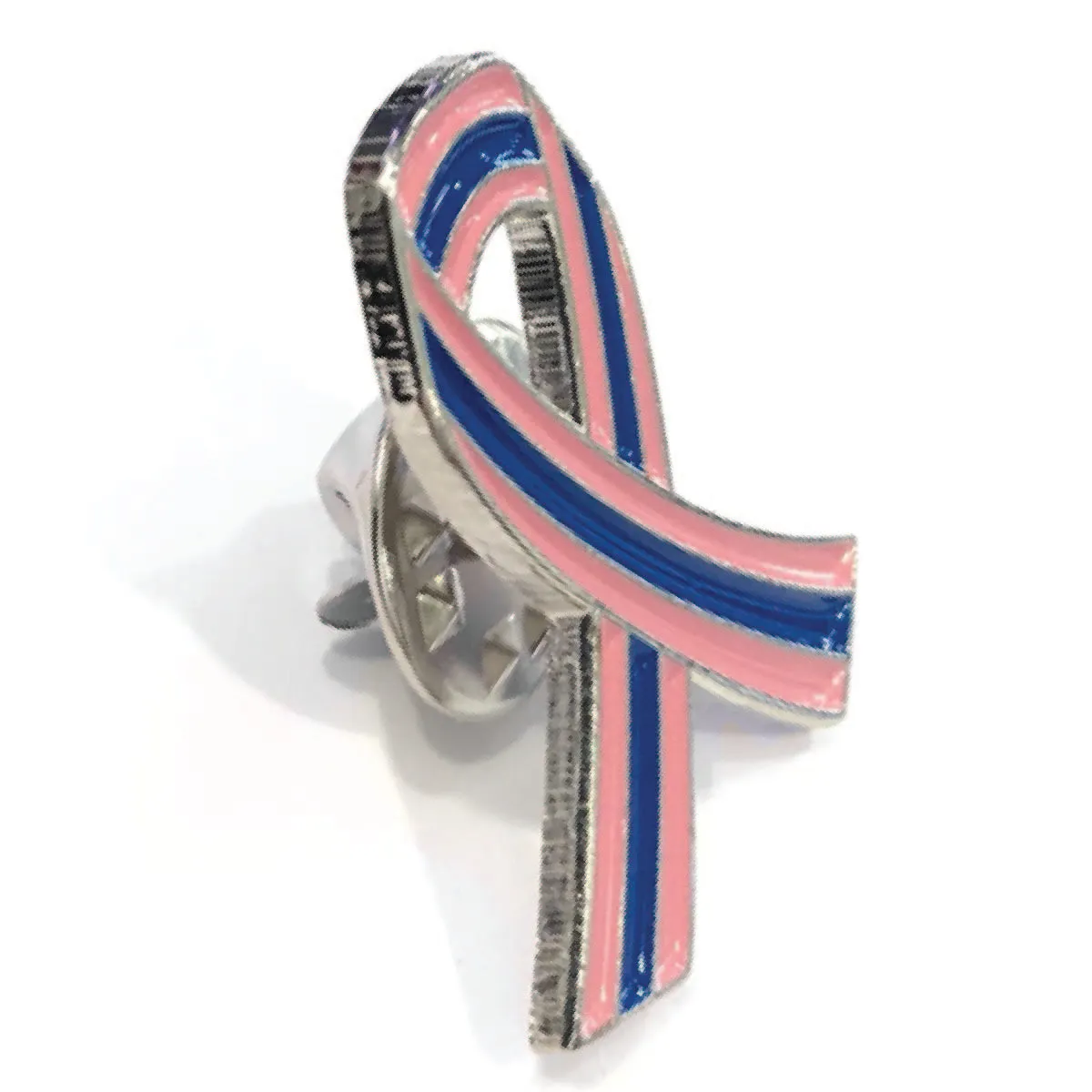 Thin Blue Line Breast Cancer Awareness Pin