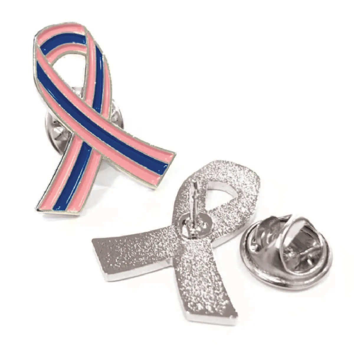 Thin Blue Line Breast Cancer Awareness Pin