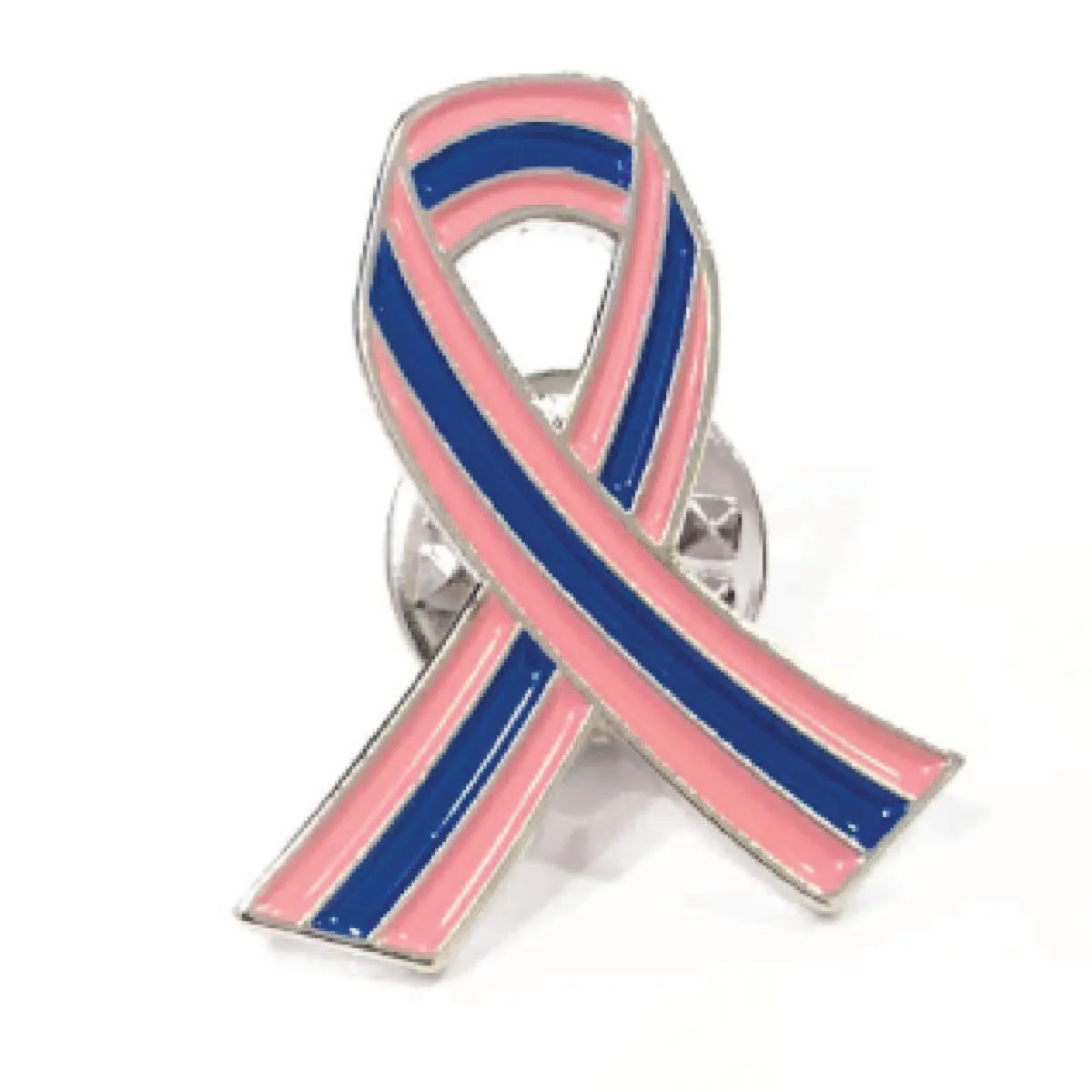 Thin Blue Line Breast Cancer Awareness Pin