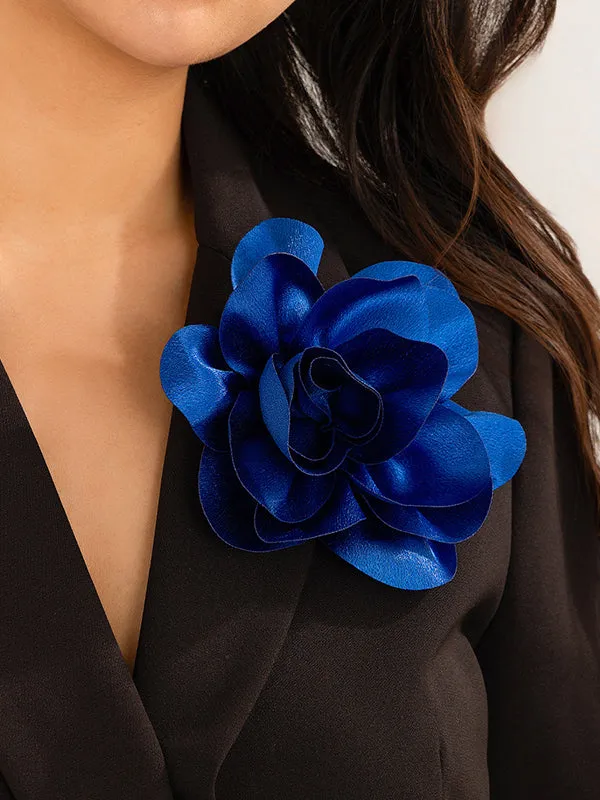 Three-Dimensional Flower Brooch Accessories