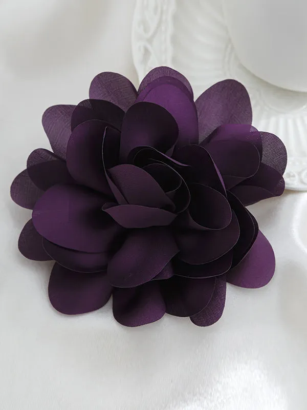 Three-Dimensional Flower Brooch Accessories