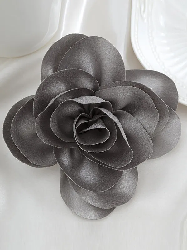 Three-Dimensional Flower Brooch Accessories