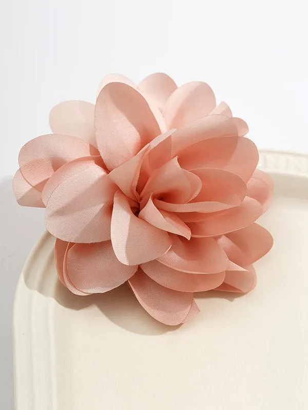 Three-Dimensional Flower Brooch Accessories