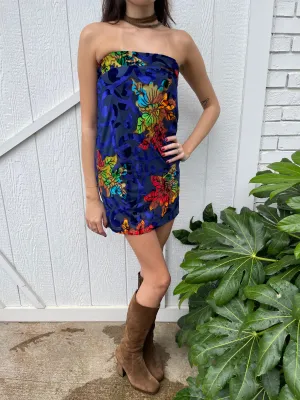 TUBE MINI DRESS FLORAL