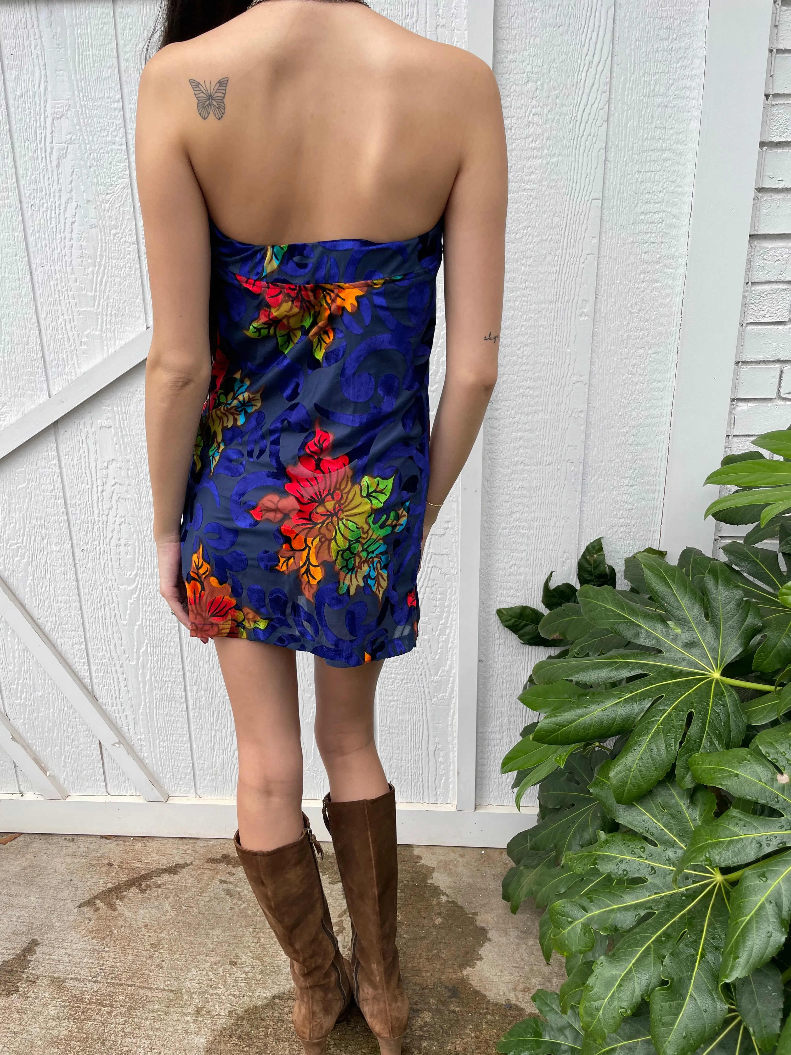 TUBE MINI DRESS FLORAL