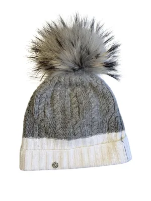 Tuque avec Pompon Roma (Light Heather Grey) de CTR