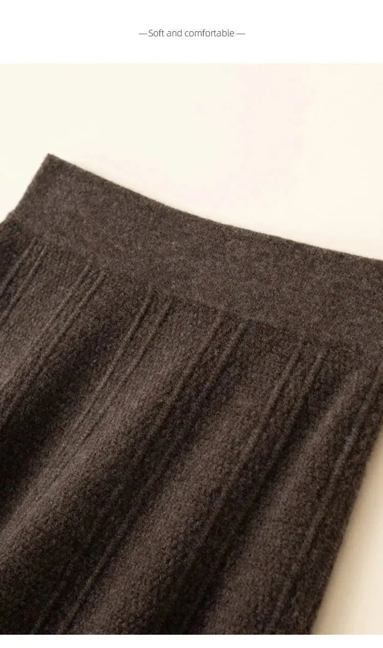 Women's Merino Wool Skirt